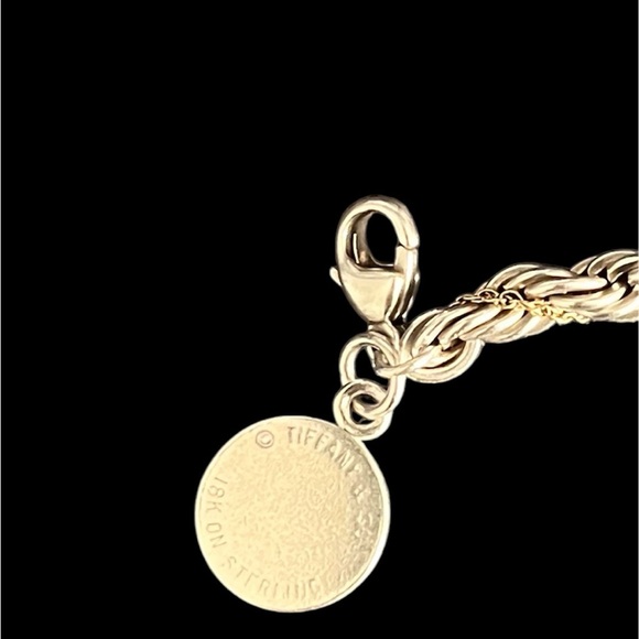Tiffany & Co. Vintage Two-Tone Twist Rope Chain Bracelet - Picture 3 of 3